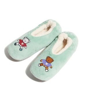 VERA BRADLEY TOASTY TEDDIES SLIPPERS